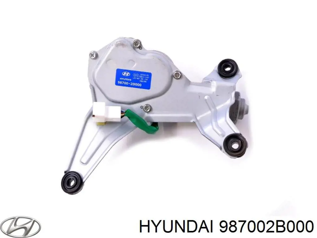 987002B000 Hyundai/Kia Motor de limpador pára-brisas de vidro traseiro