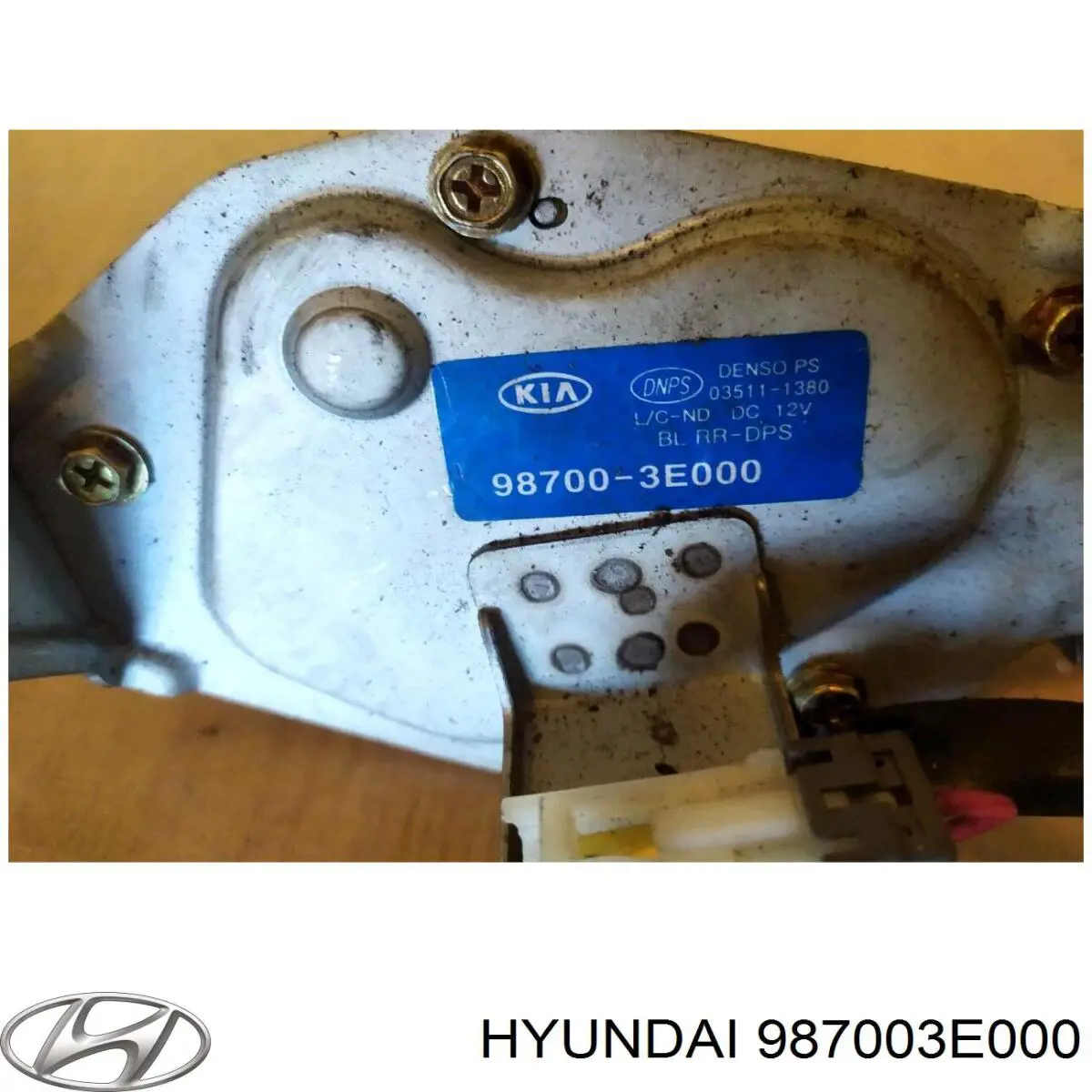 Motor de limpador pára-brisas de vidro traseiro Hyundai/Kia 987003E000 preço, a partir de 85,13 USD