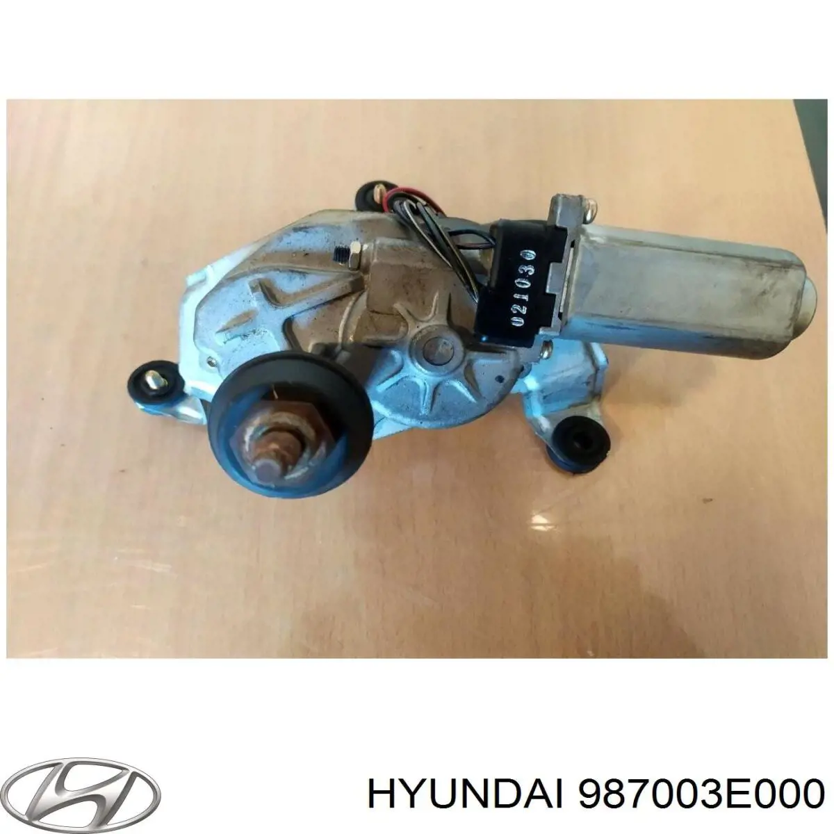 Compre 987003E000 Hyundai/Kia Motor de limpador pára-brisas de vidro traseiro