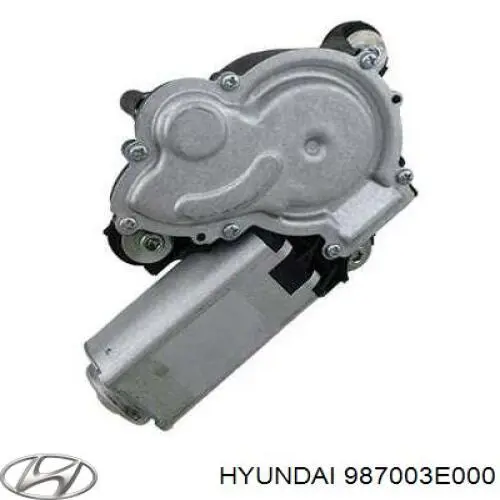 987003E000 Hyundai/Kia Motor de limpador pára-brisas de vidro traseiro