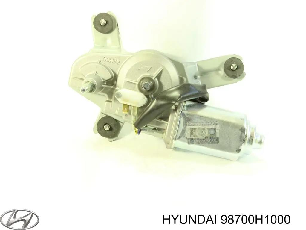 98700H1000 Hyundai/Kia Motor de limpador pára-brisas de vidro traseiro