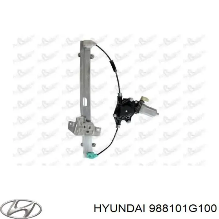 Motor de acionamento de vidro da porta dianteira esquerda Hyundai/Kia 988101G100 preço, a partir de 62,99 USD