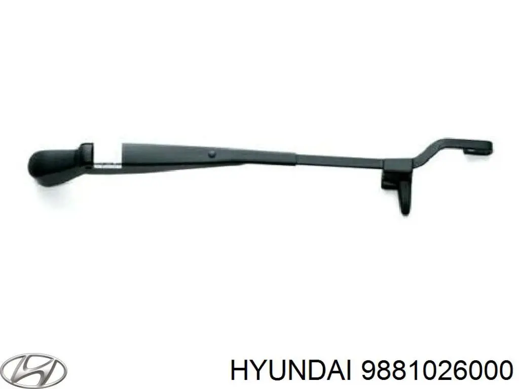 Braço de limpa-pára-brisas de vidro traseiro Hyundai/Kia 9881026000 preço, a partir de 15,86 USD