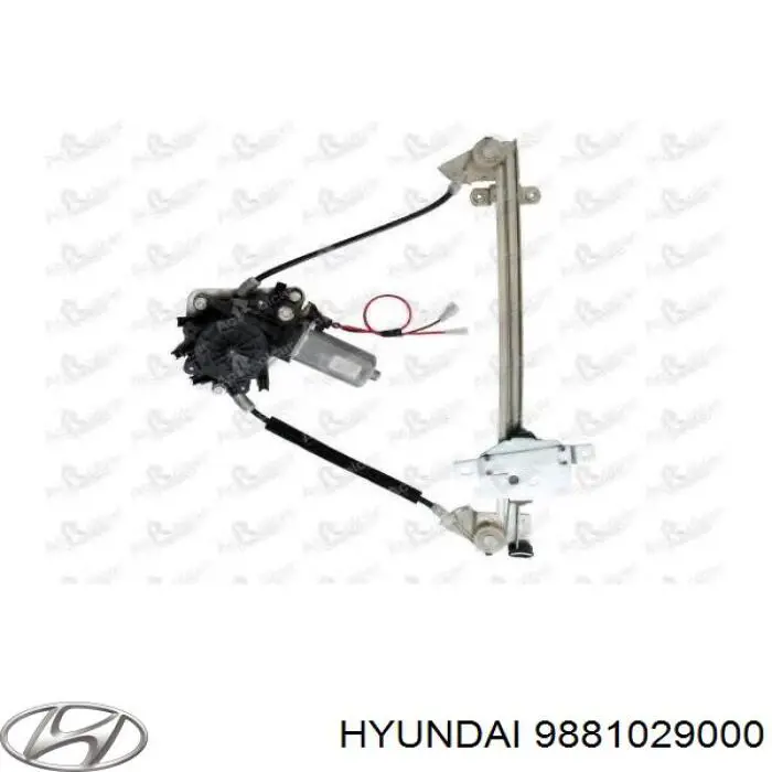 Motor de acionamento de vidro da porta dianteira esquerda Hyundai/Kia 9881029000 preço, a partir de 124,84 USD