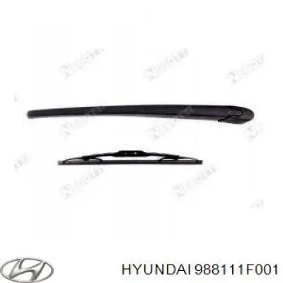 988111F001 Hyundai/Kia Braço de limpa-pára-brisas de vidro traseiro