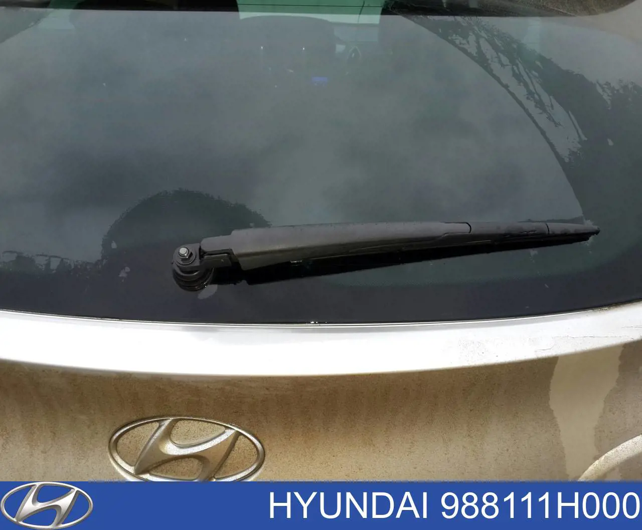 Compre 988111H000 Hyundai/Kia Braço de limpa-pára-brisas de vidro traseiro