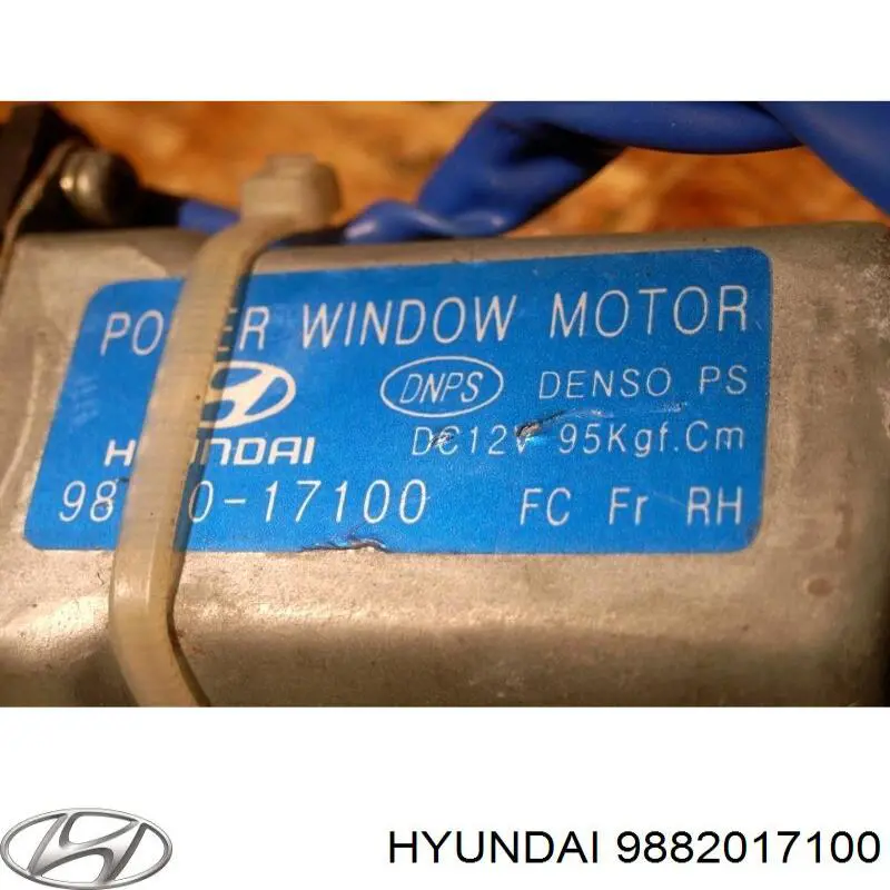 Motor de acionamento de vidro da porta dianteira direita Hyundai/Kia 9882017100 preço, a partir de 57,89 USD