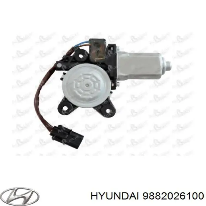 Compre 9882026100 Hyundai/Kia Motor de acionamento de vidro da porta dianteira direita