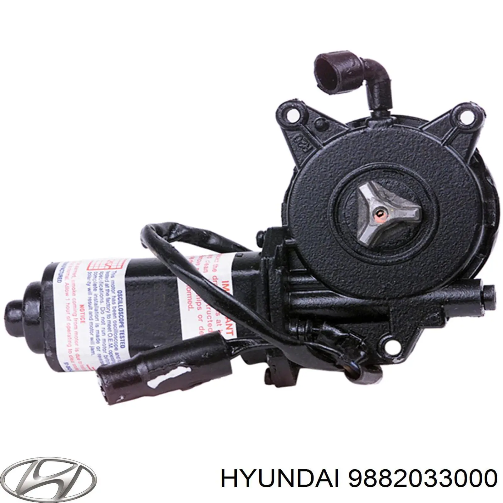 Motor de acionamento de vidro da porta dianteira direita Hyundai/Kia 9882033000 preço, a partir de 53,06 USD