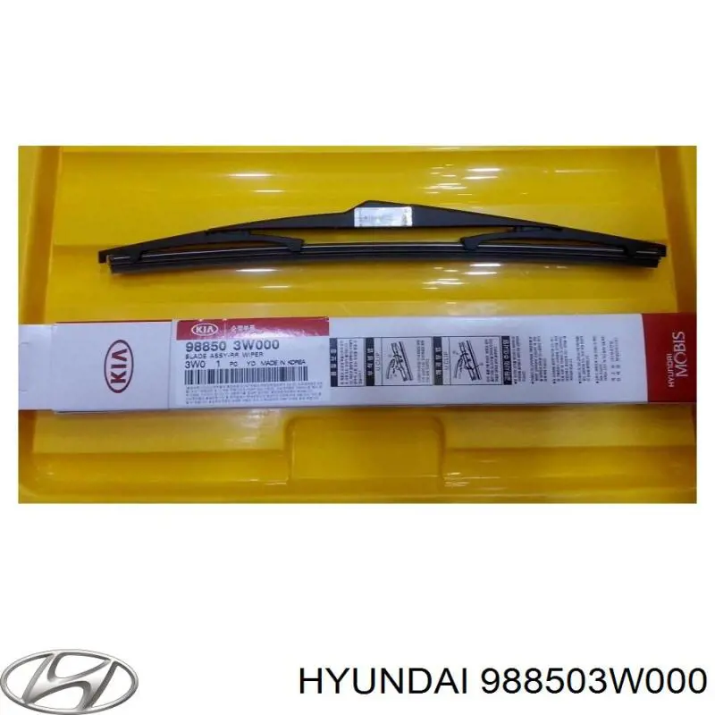 Limpa-pára-brisas de vidro traseiro Hyundai/Kia 988503W000 preço, a partir de 19,38 USD