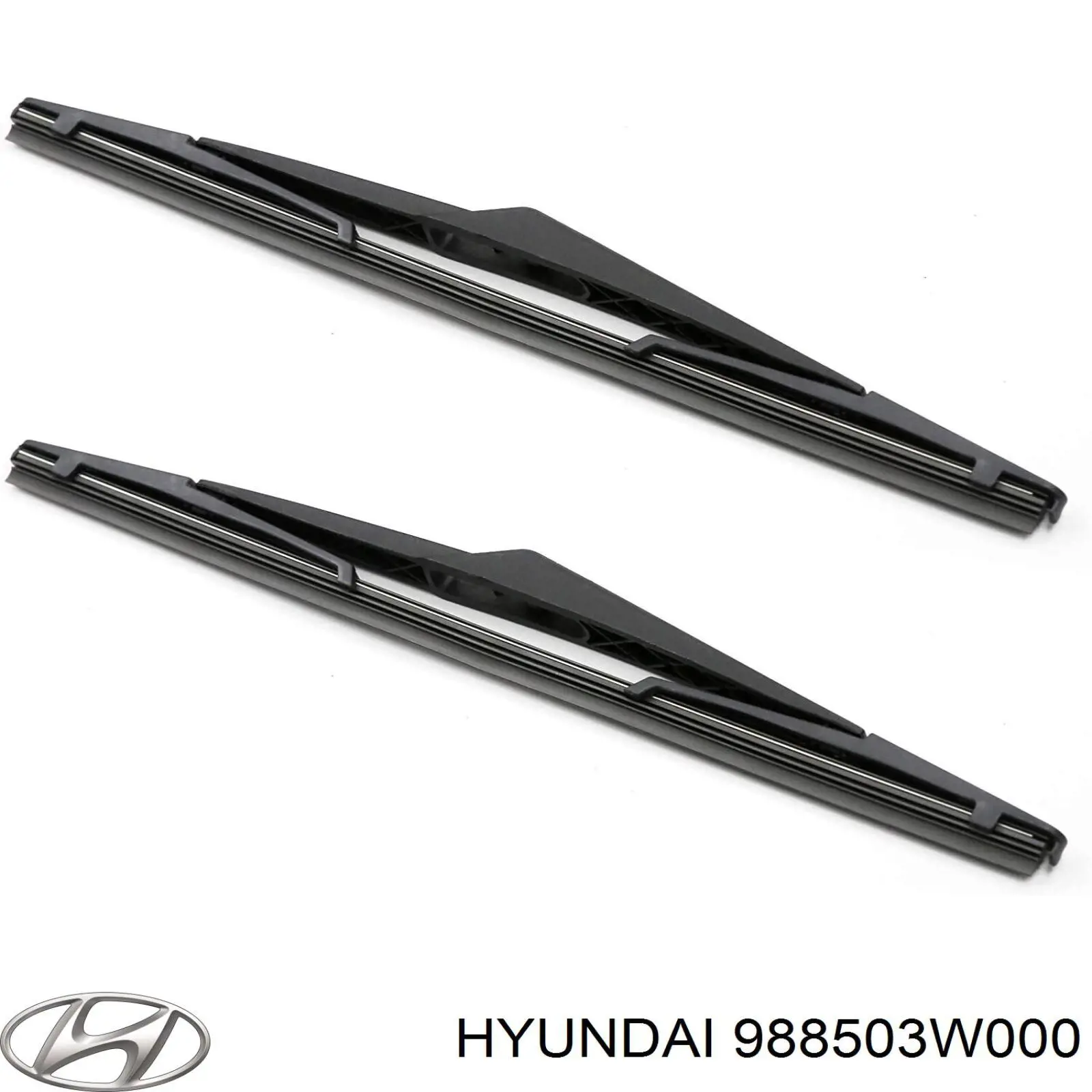 Compre 988503W000 Hyundai/Kia Limpa-pára-brisas de vidro traseiro