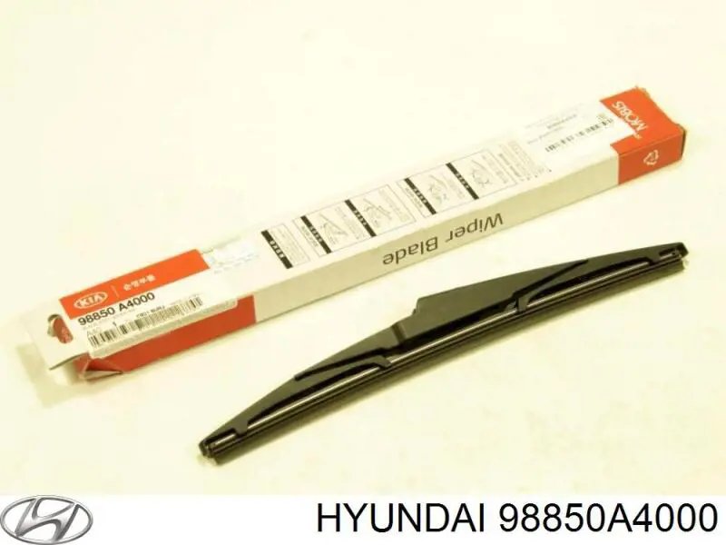 98850A4000 Hyundai/Kia Limpa-pára-brisas de vidro traseiro