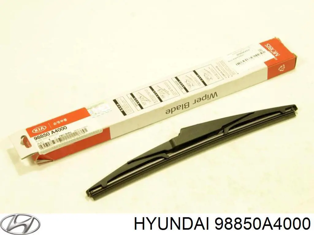 Limpa-pára-brisas de vidro traseiro Hyundai/Kia 98850A4000 preço, a partir de 8,61 USD