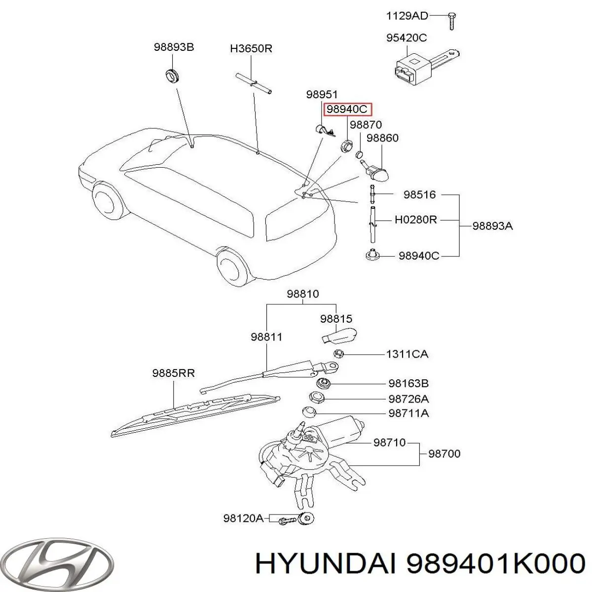 989401K000 Hyundai/Kia 