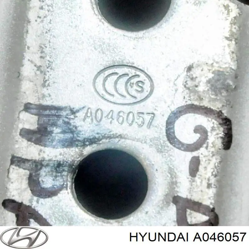 Gozno da porta dianteira esquerda A046057 Hyundai/Kia