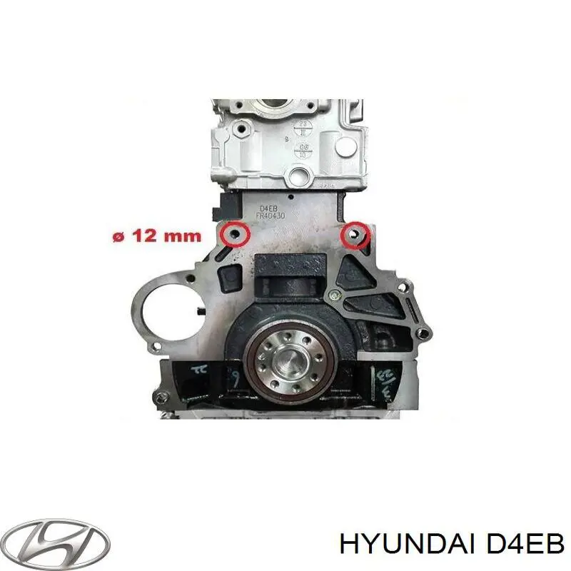 D4EB Hyundai/Kia Motor montado