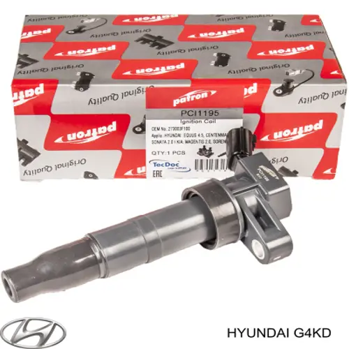 G4KD Hyundai/Kia Motor montado