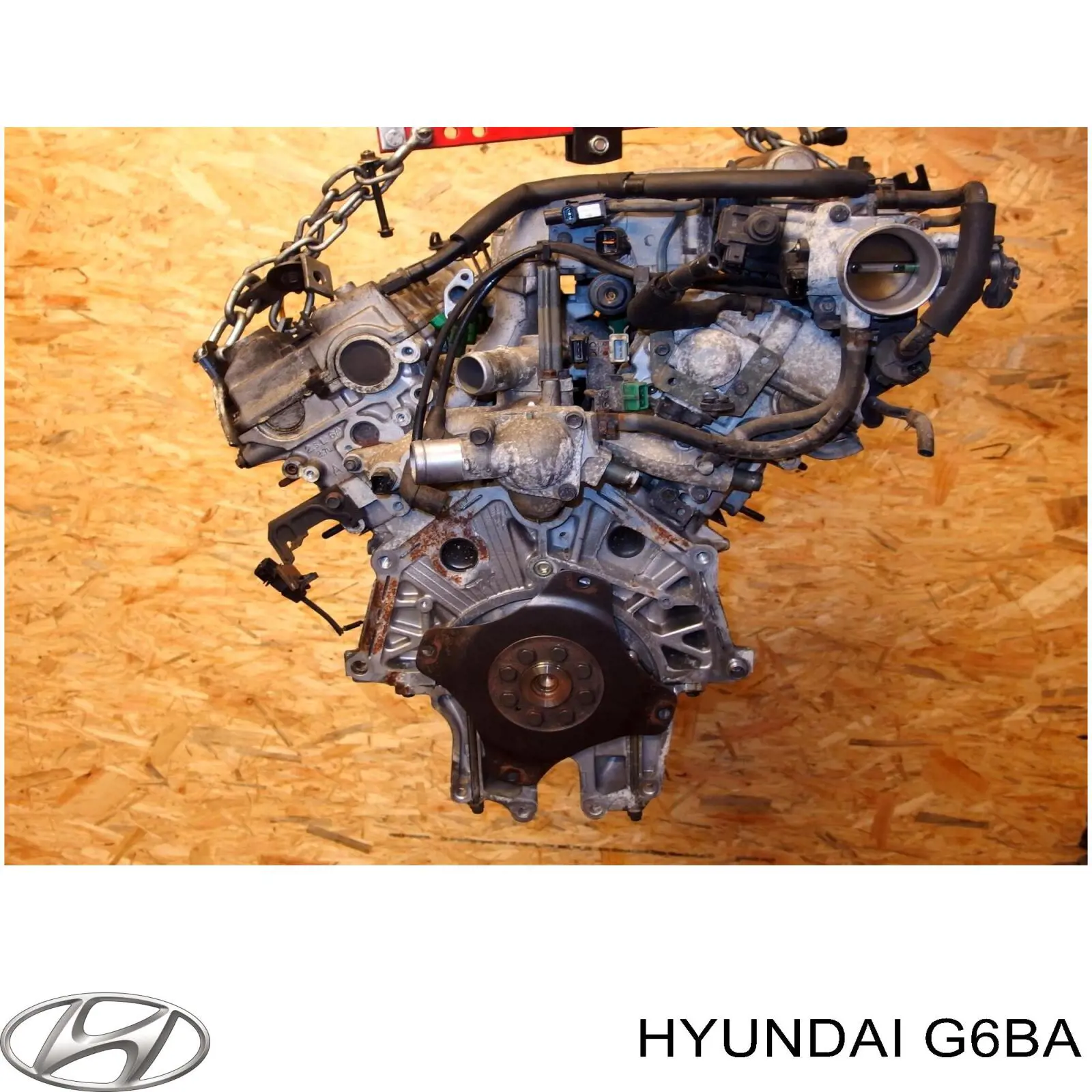  Motor montado Hyundai Sonata IV sedan (EU4) (2001 - 2005) IV