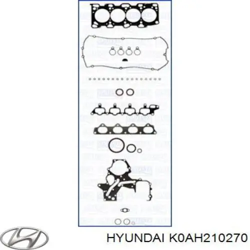 Kit de vedantes de motor completo Hyundai/Kia K0AH210270 preço, a partir de 183,12 USD