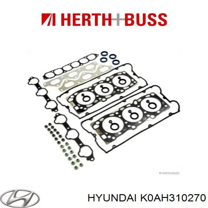 Compre K0AH310270 Hyundai/Kia Kit de vedantes de motor completo