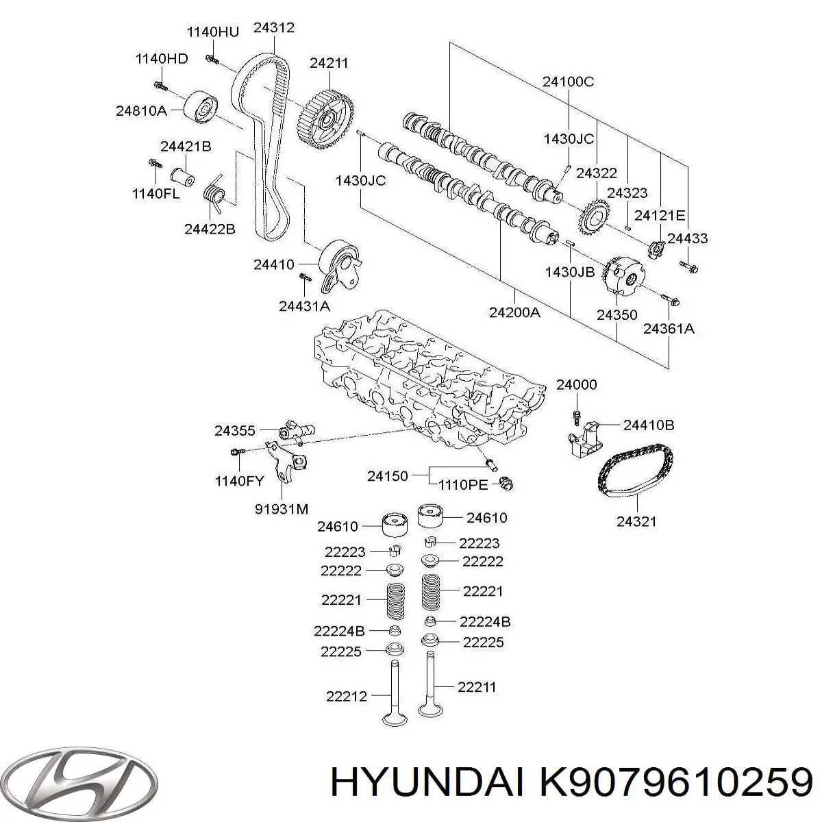  Hyundai/Kia 1140410256K preço, a partir de 4,43 USD