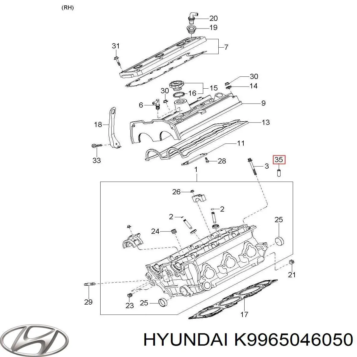K9965086050 Hyundai/Kia 