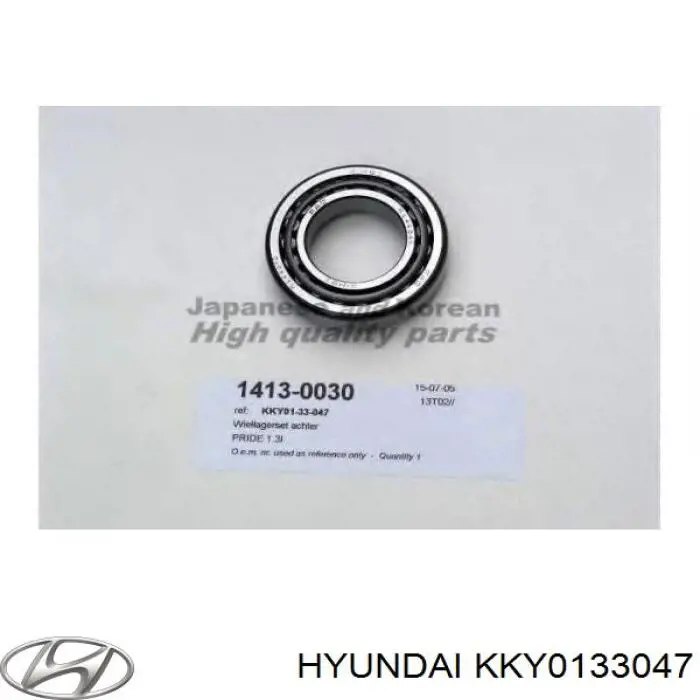 Rolamento interno de cubo traseiro Hyundai/Kia KKY0133047 preço, a partir de 31,52 USD
