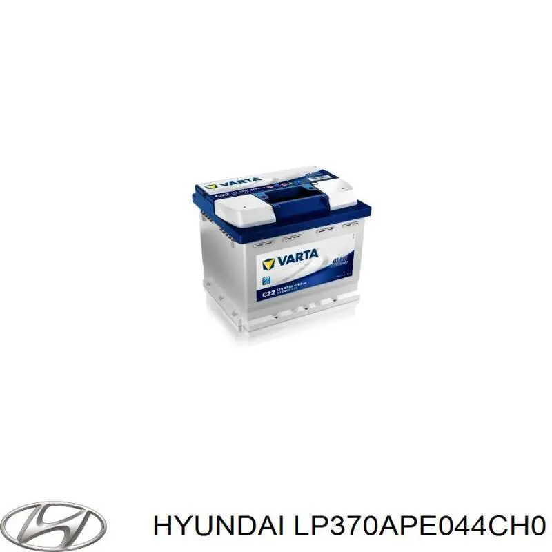 LP370APE044CH0 Hyundai/Kia Bateria recarregável (PILHA)