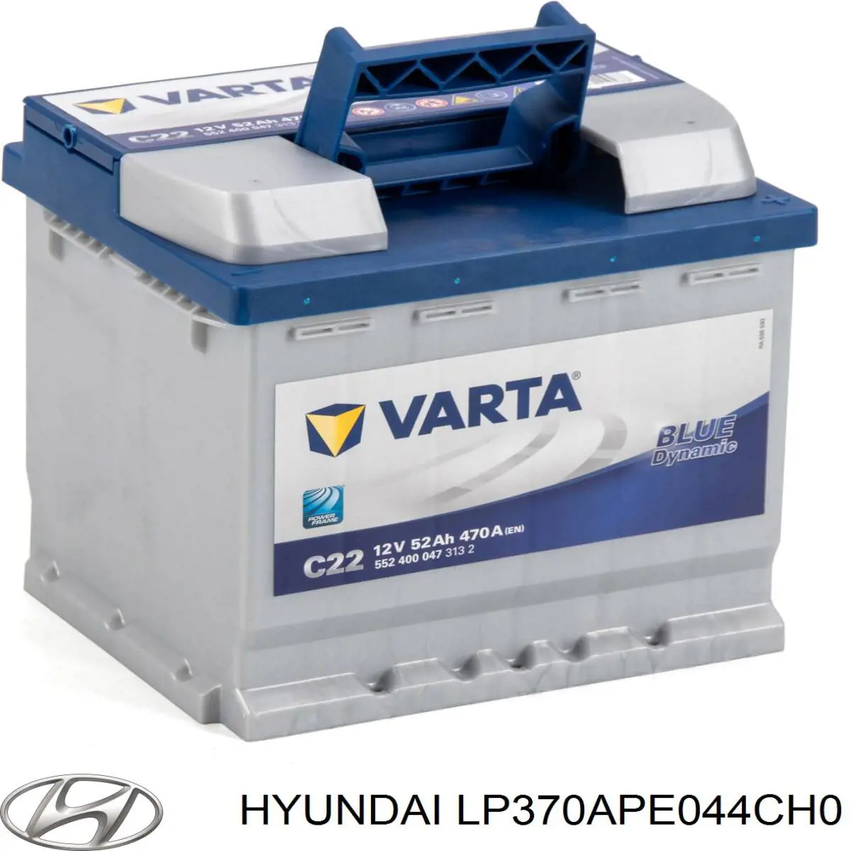 Bateria recarregável (PILHA) Hyundai/Kia LP370APE044CH0 preço, a partir de 268,84 USD