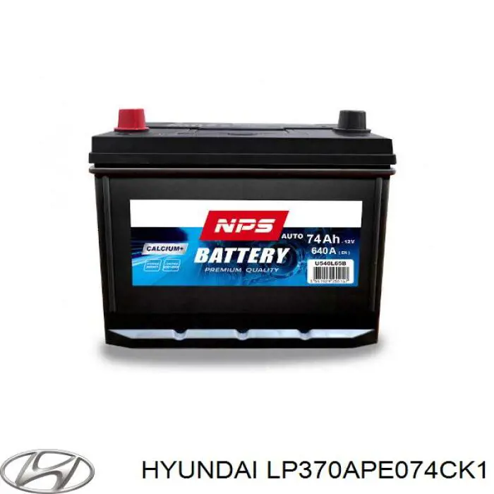 LP370APE074CK1 Hyundai/Kia Bateria recarregável (PILHA)
