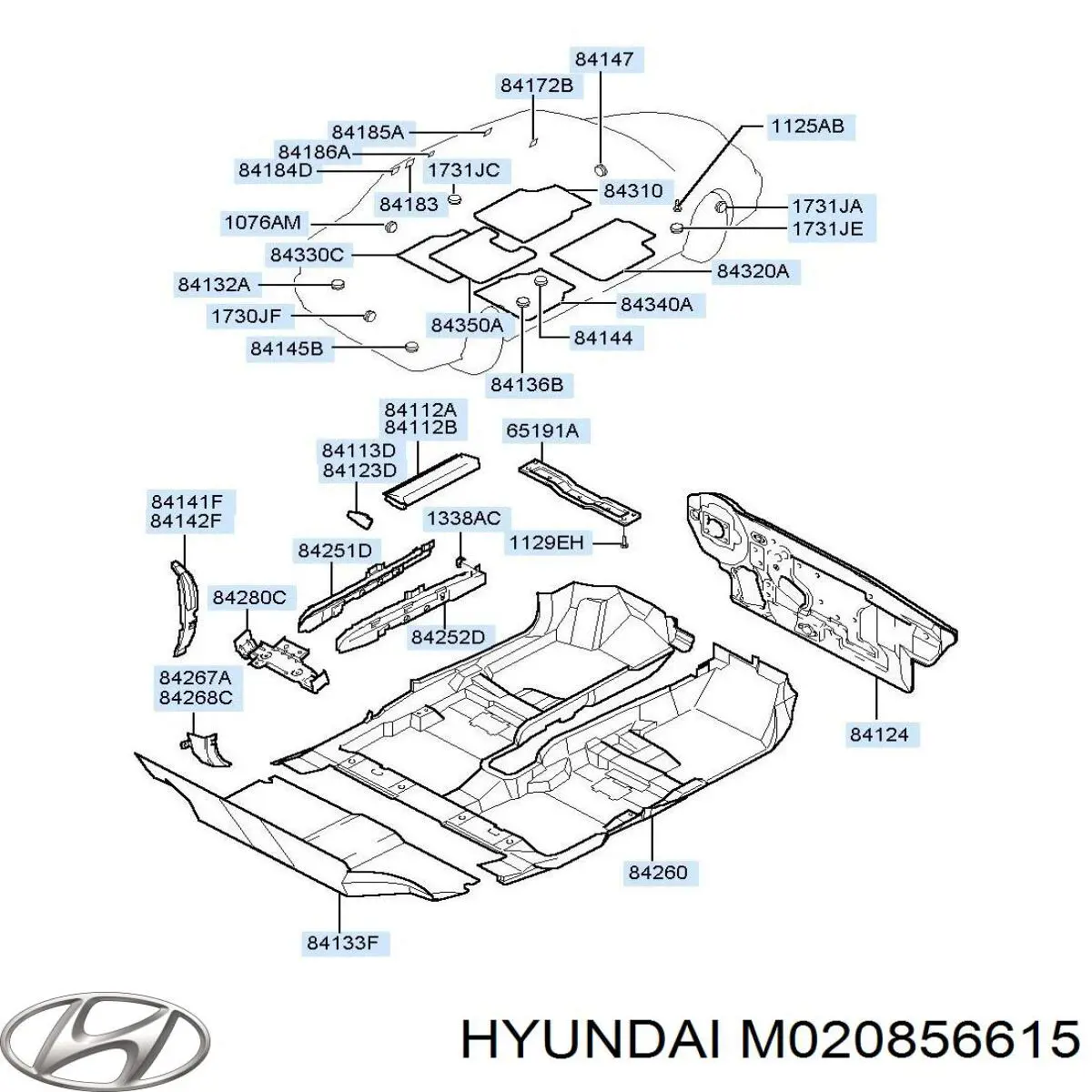Compre Tampão de fundo de carroçaria Hyundai Sonata 4