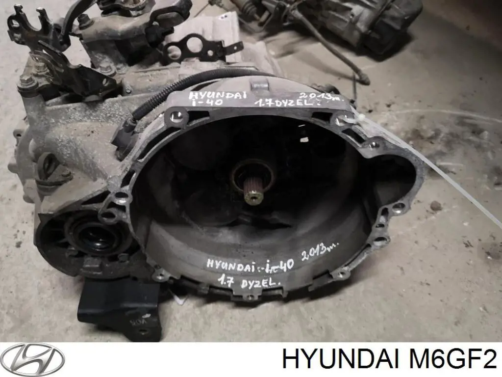 M6GF2 Hyundai/Kia Caixa de Mudança montada (caixa mecânica de velocidades)
