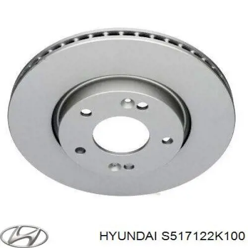 Disco do freio dianteiro Hyundai/Kia S517122K100 preço, a partir de 63,17 USD