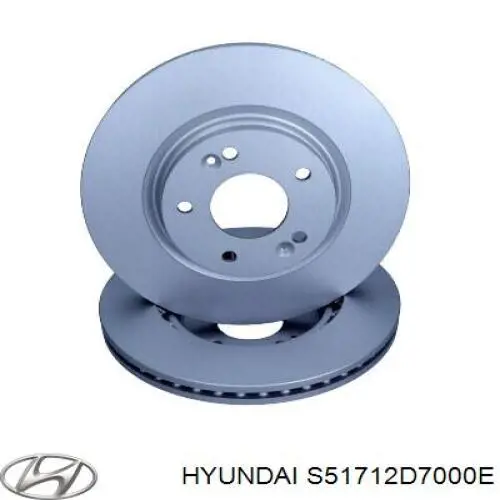 Disco do freio dianteiro Hyundai/Kia S51712D7000E preço, a partir de 54,56 USD