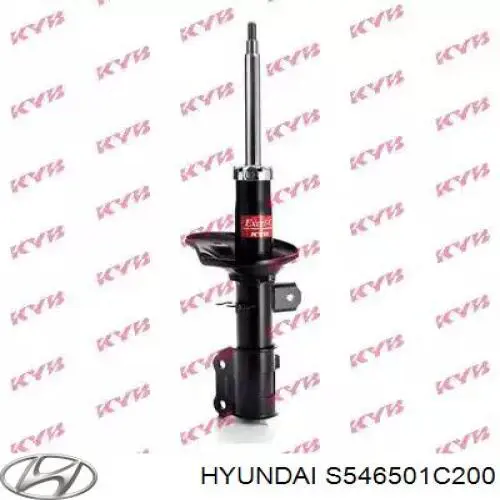 Compre 546501C200 Hyundai/Kia Amortecedor dianteiro esquerdo