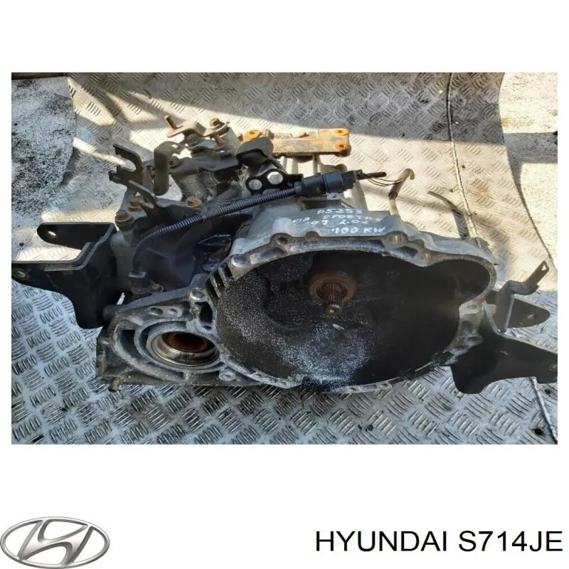 Caixa de Mudança montada (caixa mecânica de velocidades) Hyundai/Kia S714JE preço, a partir de 376,27 USD