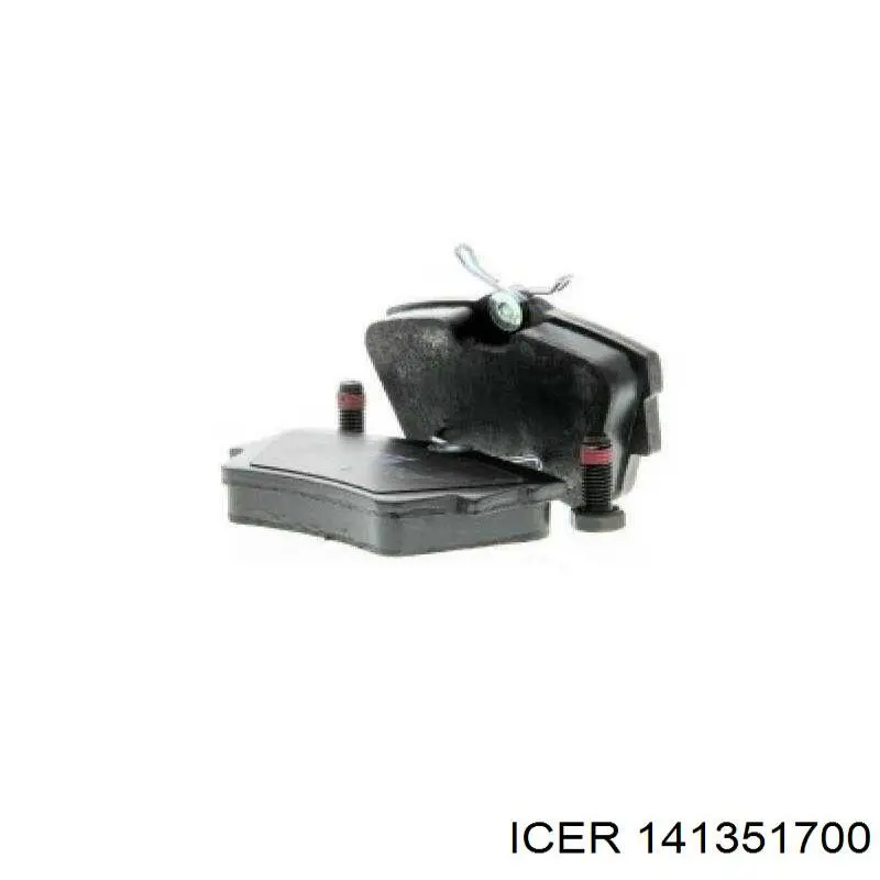 Sapatas do freio traseiras de disco Icer 141351700 preço, a partir de 25,46 USD