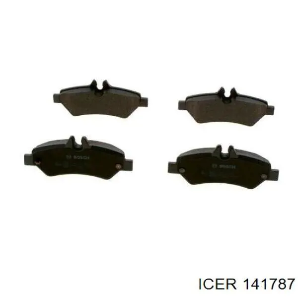 Sapatas do freio traseiras de disco Icer 141787 preço, a partir de 40,35 USD