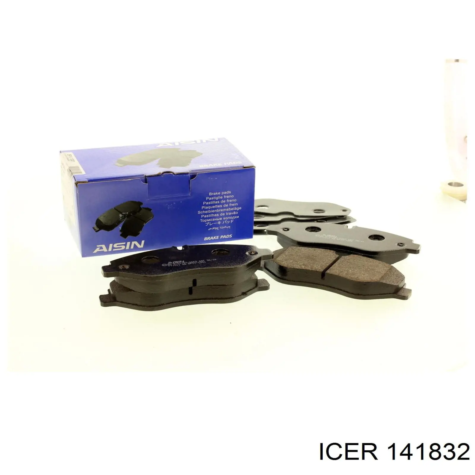 Sapatas do freio dianteiras de disco Icer 141832 preço, a partir de 38,34 USD