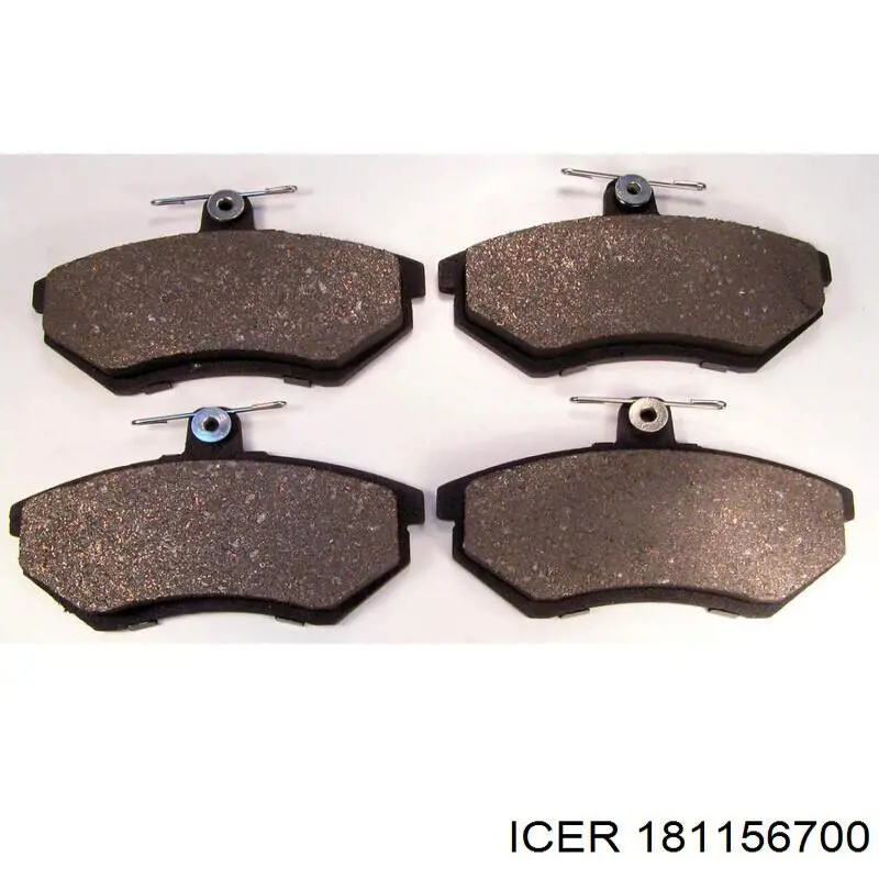Sapatas do freio dianteiras de disco Icer 181156700 preço, a partir de 35,38 USD