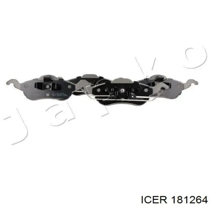 Compre 181264 Icer Sapatas do freio dianteiras de disco