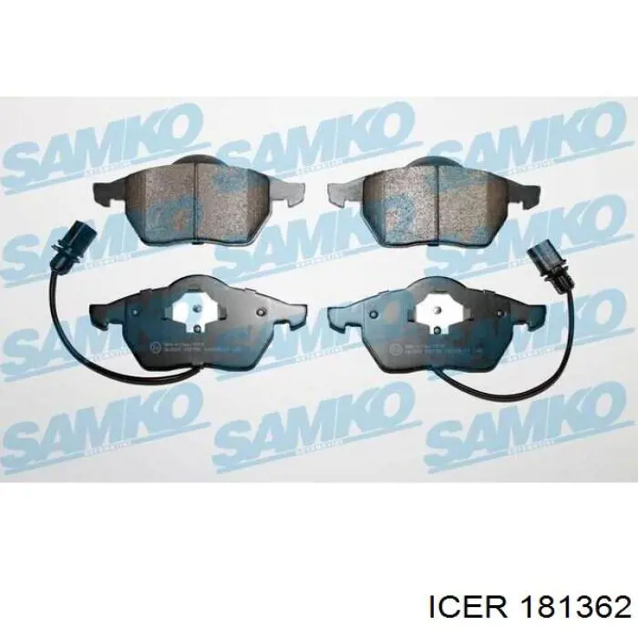 Sapatas do freio dianteiras de disco Icer 181362 preço, a partir de 36,19 USD