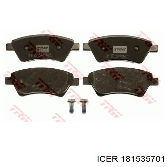 Compre 181535701 Icer Sapatas do freio dianteiras de disco