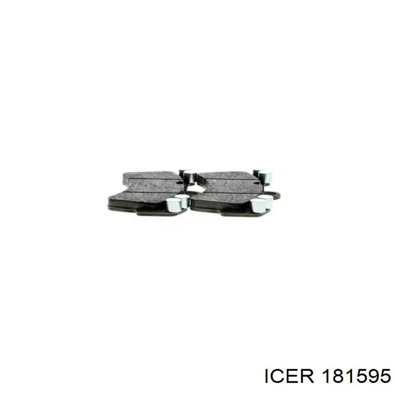 Compre 181595 Icer Sapatas do freio dianteiras de disco