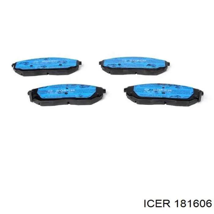 Compre 181606 Icer Sapatas do freio dianteiras de disco