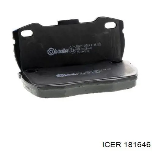 Compre 181646 Icer Sapatas do freio traseiras de disco
