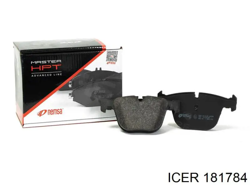 Sapatas do freio dianteiras de disco Icer 181784 preço, a partir de 32,96 USD
