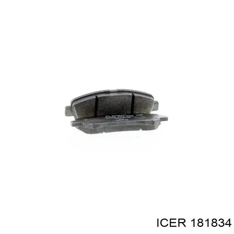 Compre 181834 Icer Sapatas do freio dianteiras de disco