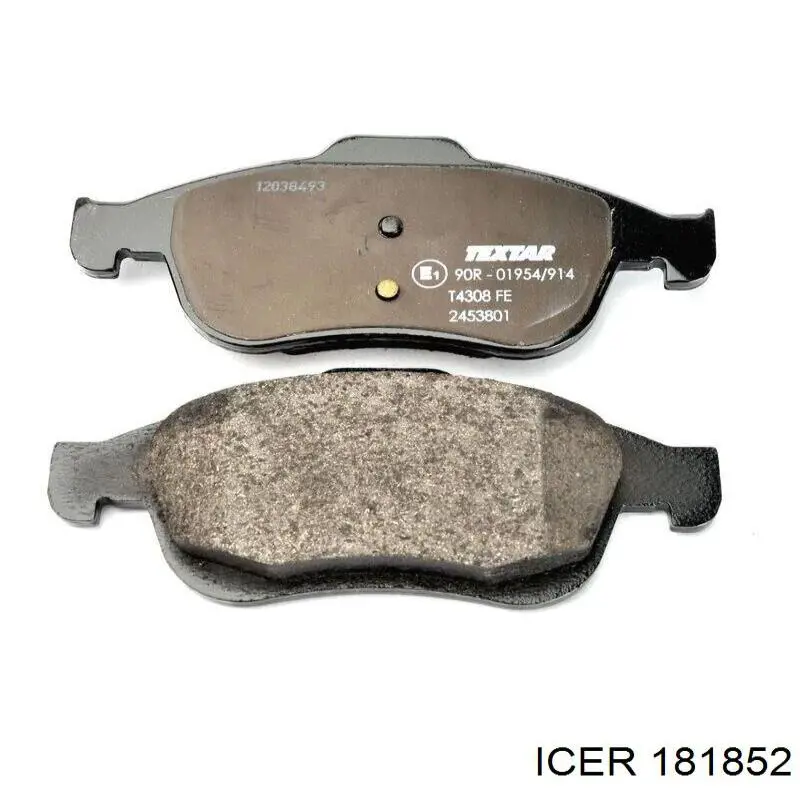 Sapatas do freio dianteiras de disco Icer 181852 preço, a partir de 29,98 USD