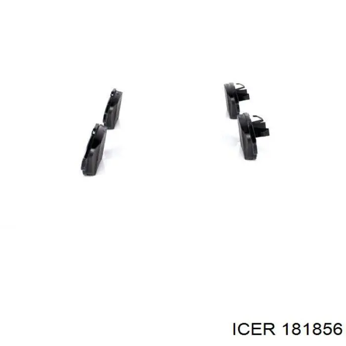Sapatas do freio dianteiras de disco Icer 181856 preço, a partir de 32,33 USD